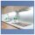 Herdabdeckplatte Ceran 2-Teilig 2x40x52 Natur Grau Abdeckung Spritzschutz Glas