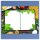 Herdabdeckplatte Ceran 2-Teilig 2x40x52 Natur Grün Abdeckung Spritzschutz Glas