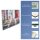 Herdabdeckplatte Ceran 2-Teilig 2x40x52 Retro Bunt Abdeckung Spritzschutz Glas