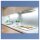 Herdabdeckplatte Ceran 2-Teilig 2x40x52 Essen Bunt Abdeckung Spritzschutz Glas