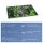 Herdabdeckplatte Ceran 2-Teilig 2x40x52 Natur Bunt Abdeckung Spritzschutz Glas