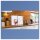 Herdabdeckplatte Ceran 2-Teilig 2x40x52 Kaffe Braun Abdeckung Spritzschutz Glas