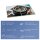Herdabdeckplatte Ceran 2-Teilig 2x40x52 Retro Braun Abdeckung Spritzschutz Glas