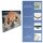 Herdabdeckplatte Ceran 2-Teilig 2x40x52 Tiere Braun Abdeckung Spritzschutz Glas