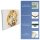 Herdabdeckplatte Ceran 2-Teilig 2x40x52 Tiere Braun Abdeckung Spritzschutz Glas