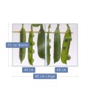 Herdabdeckplatte Ceran 2-Teilig 2x40x52 Gemüse...