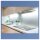 Herdabdeckplatte Ceran 2-Teilig 2x40x52 Abstrakt Weiß Abdeckung Spritzschutz