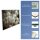 Herdabdeckplatte Ceran 2-Teilig 2x40x52 Abstrakt Schwarz Abdeckung Spritzschutz