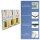 Herdabdeckplatte Ceran 2-Teilig 2x40x52 Architektur Gelb Abdeckung Spritzschutz