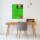 Glas-Magnettafel Grün 60x80 Pinnwand Wand mit Zubehör Whiteboard Küche Büro Deko