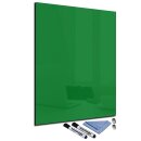 Glas-Magnettafel Grün 60x80 Pinnwand Wand mit...