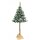 Weihnachtsbaum Christbaum Tannenbaum  Künstlicher  190-220 Grün Holz Dekobaum
