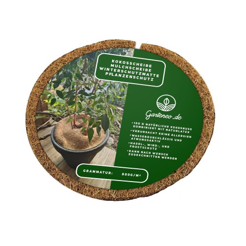 Kokosscheibe Mulchscheibe 800g/m2 Winterschutzmatte Pflanzenschutz Fr,  17,59 €