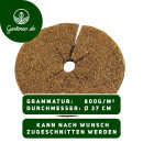 Kokosscheibe Mulchscheibe Winterschutz Pflanzenschutz Frostschutz 800g/m O 37