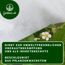 Gartenvlies Unkrautvlies 30g/m2 Pflanzvlies Winterschutz Schutz 96m2 (30mx3,2m)