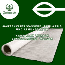 Gartenvlies Unkrautvlies 50g/m2 Pflanzvlies Winterschutz Schutz 16m2 (10mx1,6m)