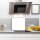 Küchenrückwand 65x60 Weiß Glas 65x60 Spritzschutz Herd Spüle Fliesenschutz Küche