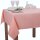Tischdecke Abwaschbares Tischtuch Schmutzabweisend Wasserabweisend 40x80cm Pink