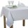 Tischdecke Abwaschbares Tischtuch Schmutzabweisend Wasserabweisend 80x80cm Weiß