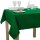 Tischdecke Abwaschbares Tischtuch Schmutzabweisend Wasserabweisend 90x90cm Grün