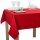 Tischdecke Abwaschbares Tischtuch Schmutzabweisend Wasserabweisend 110x140cm Rot