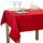 Tischdecke Abwaschbares Tischtuch Schmutzabweisend Wasserabweisend 120x200cm Rot