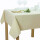 Tischdecke Abwaschbares Tischtuch Schmutzabweisend Wasserabweisend 120x160 Ecru