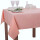 Tischdecke Abwaschbares Tischtuch Schmutzabweisend Wasserabweisend 140x180 Pink