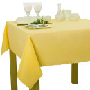 Tischdecke Abwaschbares Tischtuch Schmutzabweisend Wasserabweisend 140x240 Gelb