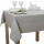 Tischdecke Abwaschbares Tischtuch Schmutzabweisend Wasserabweisend 150x350 Grau