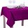 Tischdecke Abwaschbares Tischtuch Schmutzabweisend Tischdeko 140cm Lila Violett