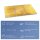 Herdabdeckplatte Ceran 3-teilig 90x52 Gold Abstrakt Kochplatten Abdeckung Glas