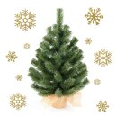 Kleiner Dekorativer Weihnachtsbaum Tannenbaum Topf mit...