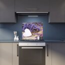 Herdabdeckplatte Ceran 60x52 Lavendel Violett Blumen Abdeckung Glas Universal