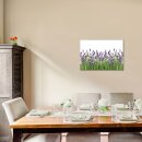 Lavendel 70x50cm Glasbilder Glasbild Echtglas Wandbild Deko