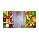 Gemüse und Obst Echtglas Glasbilder Glasbild...