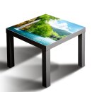 Glasplatte für IKEA LACK Tisch Glasbild 55x55...