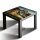 Glasplatte für IKEA LACK Tisch Glasbild 55x55 Tiger Tiere Braun
