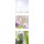 Wandbilder Glas 3 Teilig Acryl Bild Acrylglasbilder Deko Blume Violett 30x90 cm