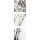 Wandbilder Glas 3 Teilig Acryl Bild Acrylglasbilder Bambus Schwarz Weiß 30x90 cm
