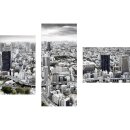 Dreiteiliges Wandbild 3 Teilig Glas Bild Glasbilder Tokyo...